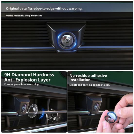 Car Camera Lens Cover for 360 Reverse Waterproof Protection Cover Camera Anti-Scratch Cover