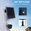 10W/20W 5V Solar Panel Outdoor Solar Cells Charger USB/Type-C Solar Panels Waterproof Solar Cells Charger for Security Camera