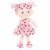Plush Doll Baby Gril Gifts Milly Series Doll-Pink Red Polka Dots Ideas for Children's Day Gifts 13 Inches