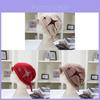 Bonnet Tricoté Motif Étoile Géométrique Chaud pour un Usage Décontracté en Hiver
