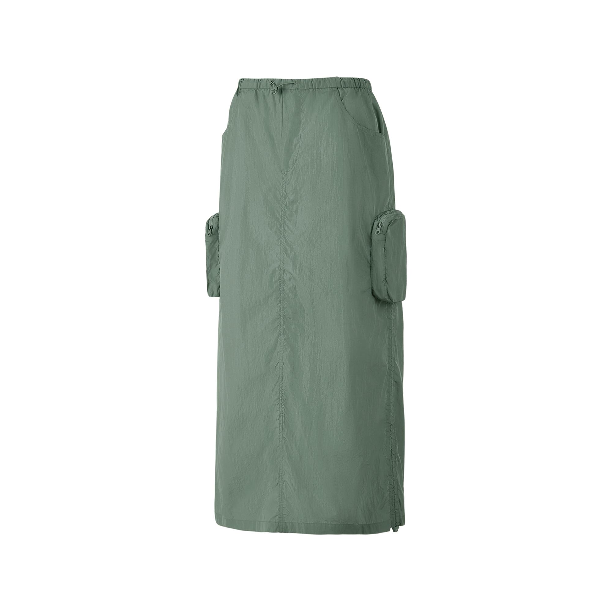Skechers Water Resistant Windproof Durable Work Casual Long Skirt Women skirts Tequila-Green P125W125-035Z M