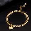Anklet For Women Gold Color Stainless Steel Cuban Link Ankle Bracelets Summer 2025 Fashion Leg Chain Beach Foot Jewelry Ancklets