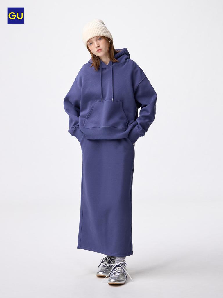Uniqlo Gu Heavy Weight Sweat Narrow Skirt