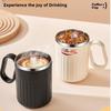 304 Stainless Steel Inner Insulation Coffee Cup Large Capacity Milk Tea Cup Thermal Mug  Milk