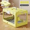 Handheld Folding Pet Aircase Portable Pet Air Bag Folding Dog Box For Outside Car Carrying Large Capacity Cat Box Pet Supplies