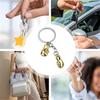 Metal Boxing Gloves Keychain 3D Sport Pendant Creative Fitness Boxing Key Ring  Boxing Lovers