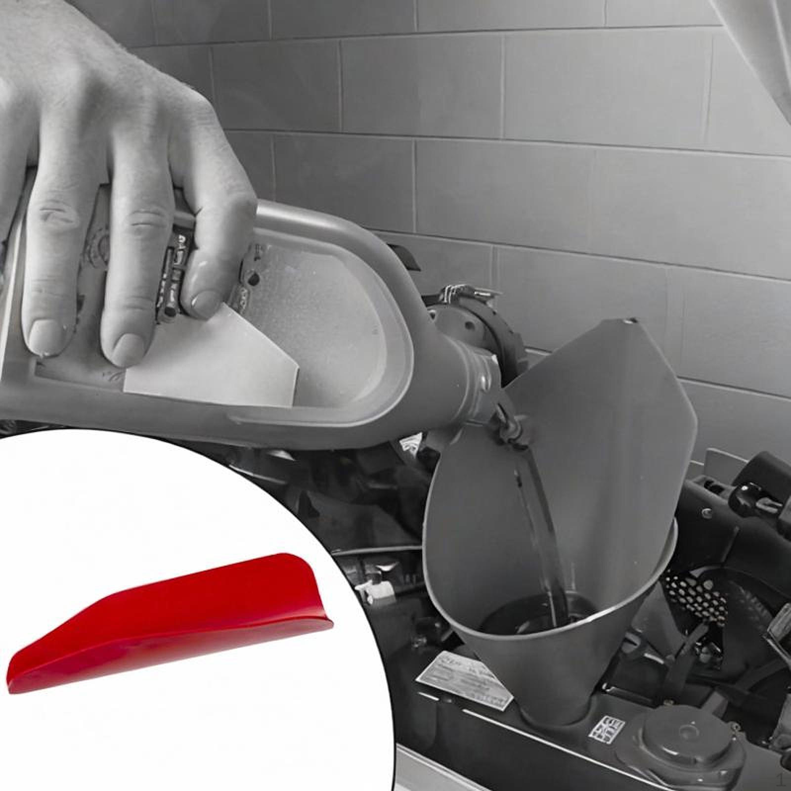 

Гибкая масляная воронка складная 19,69x7,87 дюйма универсальная для автомобильного использования большинство автомобилей мотоциклов красный