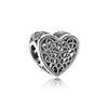 Nuovo ciondolo alla moda originale con perline d'amore, adatto per gioielli, braccialetti e collane da donna, accessori fai da te