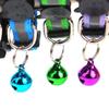 Reflective Cat Collar with Cartoon Cat Head & Colorful Bell
