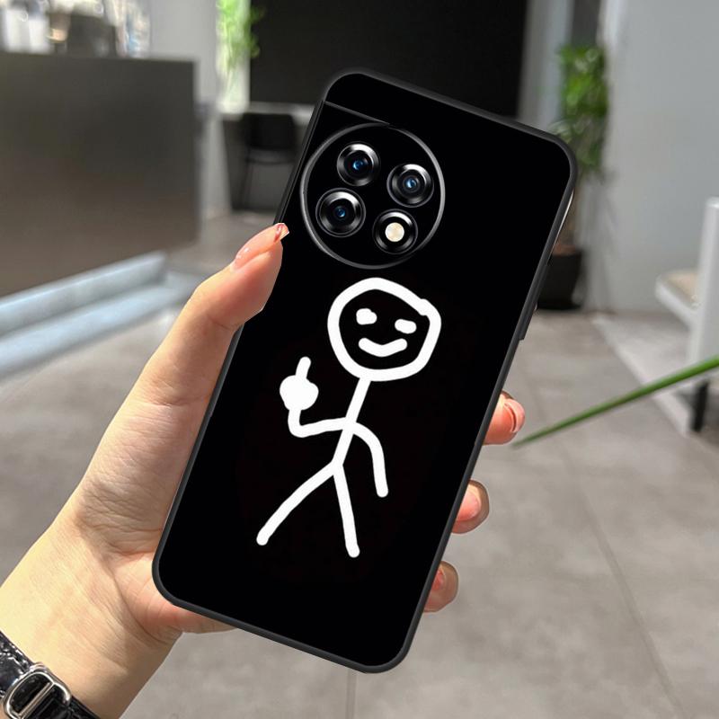 

Мультяшный Человечек Чехол Для OnePlus Nord CE 5 2 3 4 Lite N20 N30 OnePlus 15 R 10T 12R 13R 13 12 11 10 Pro Чехол OnePlus Nord CE2Lite