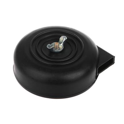 16/20mm Black Plastic Male Threaded Exhaust Noise Muffler Air Filter Silencer Co
