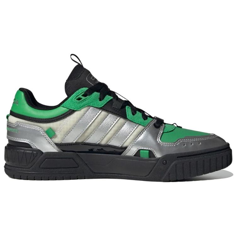 Adidas Neo D-Pad Fabric Leather Comfortable Trendy Slip-Resistant Wear-Resistant Lightweight Low-Top Skate Shoes Unisex Sneaker IG7629
