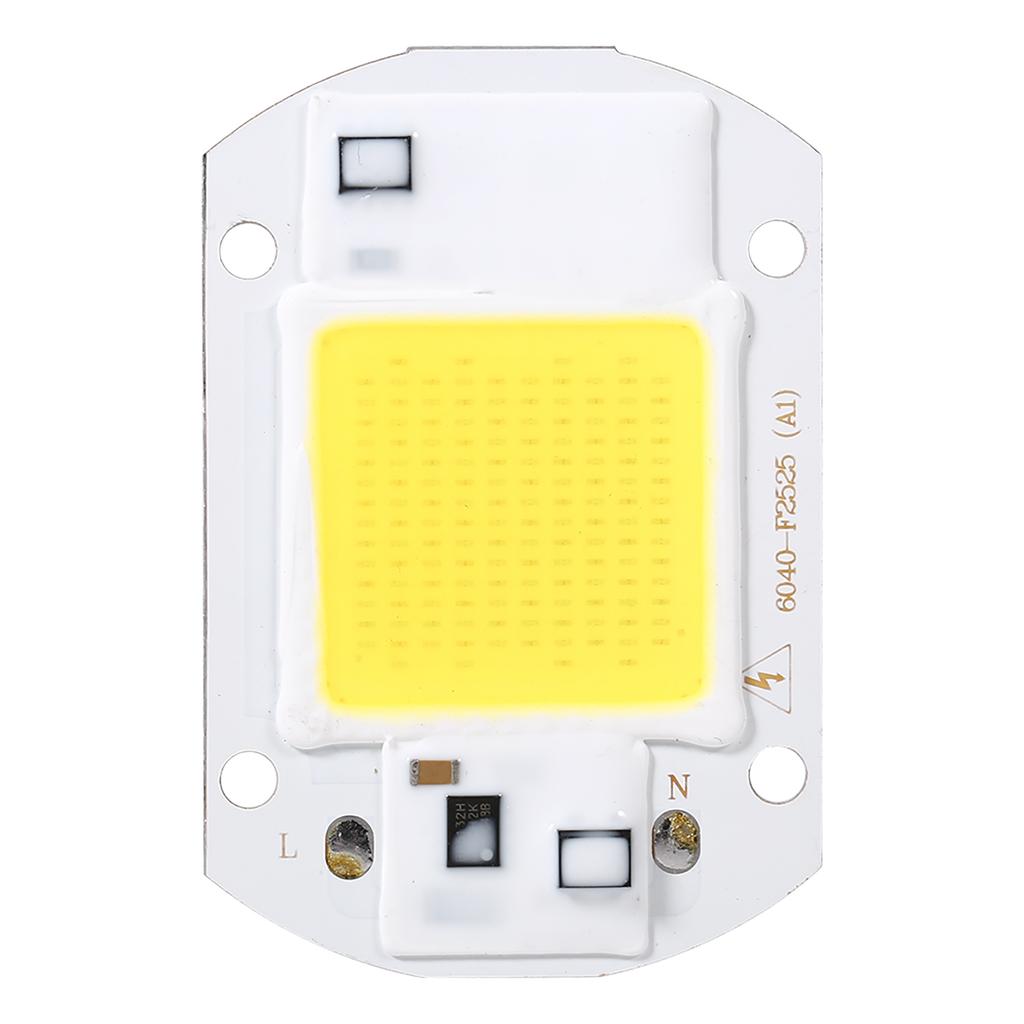 1Pc 220V 20W White High Power Integrated LED Floodlight COB Chip Lamp (20W White)