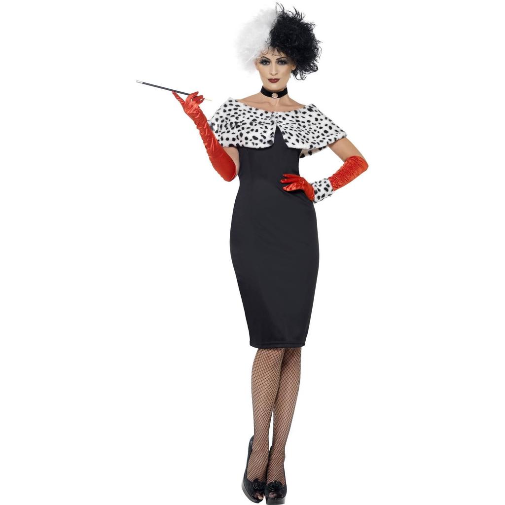 Smiffys Womens/Ladies Evil Madame Costume