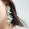 Handmaking Beaded Boho Earrings Elegant Long Beaded Earrings Flower Earrings  Party Jewelry