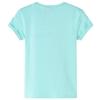 T-shirt pour enfants menthe clair 92/104/116/128/140