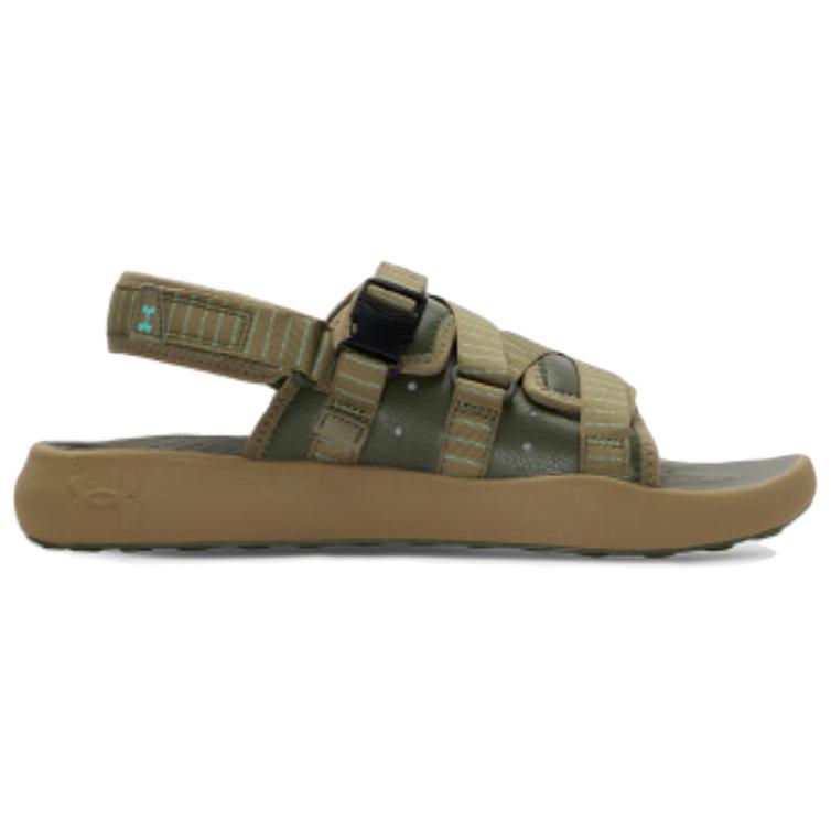 Under Armour Beach Sandals Unisex Ghost Green 6007203-390