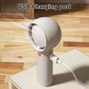 Mini-Handventilator Hohe Geschwindigkeit Wind USB-wiederaufladbar Sommer-Kühlventilator Tragbar Outdoor-Reise Kleiner persönlicher Ventilator