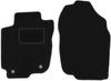 Black Front Floor Mats For: Toyota RAV4 IV Hybrid (2013-2019)