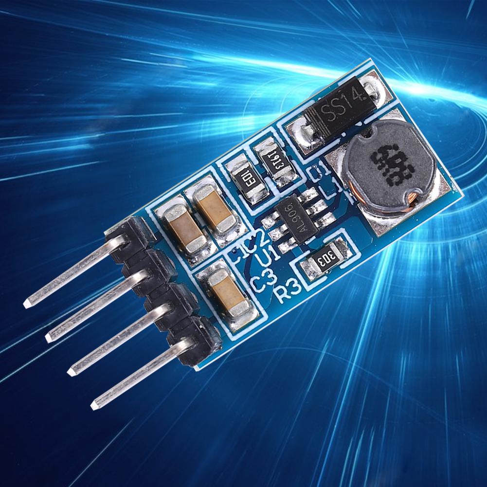 2Pcs Step up Module UltraSmall Boost Voltage Conversion Board DC DC 3.3V 3.7V 4.5V 5V to 12V