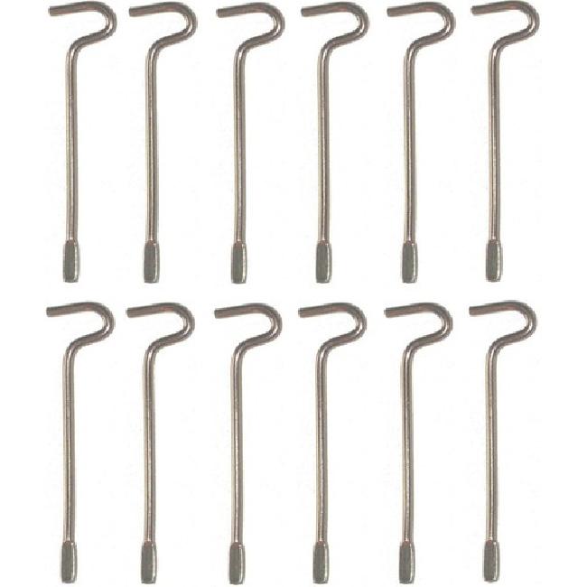 12 Pcs Interior Door Key Pin for Bedroom and Bathroom Doors Emergency Key for