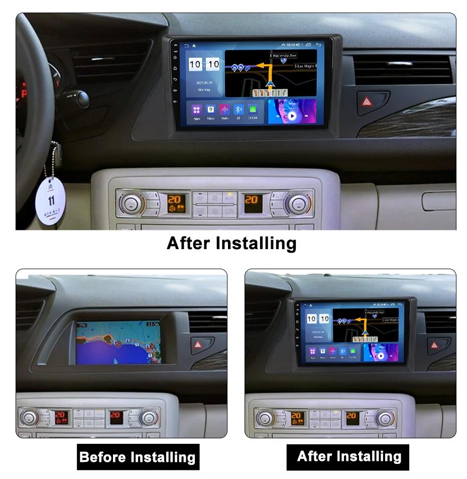 Multimedia Video Player For Citroen C5 2008-2017 Car Radio Wireless CarPlay Android Auto GPS Navigation Stereo Head Unit No 2din