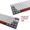 PBT-Tastenkappen im XDA-Profil, 108 Tasten, Farbsublimationsdruck, mechanische Tastatur, Anime-Cherry-MX-Schalter, Pixel-Word-Design