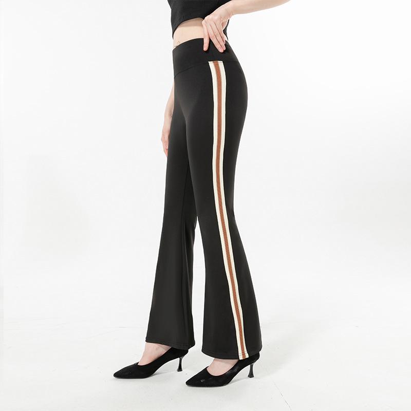 High-Waisted Butt-Lifting Flare Yoga Pants - Slimming & Casual Fit Extra Large