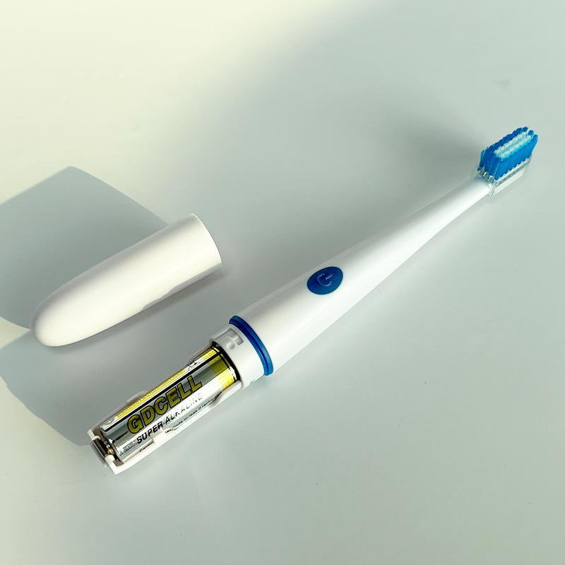 2 In 1 Optical Whitening Cleaning Toothbrush Blue Light LED Micro Vibration Toothbrush With 2 Minute Timer Whiten Teeth
