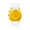 Swatch X Omega Biokeramik Mondmission zur Sonne Herrenuhren Weiß SO33J100