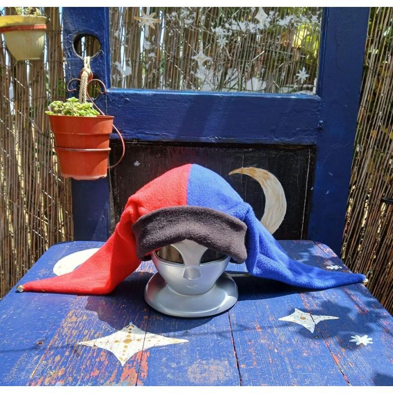 Color Block Dual Point Jester Hat