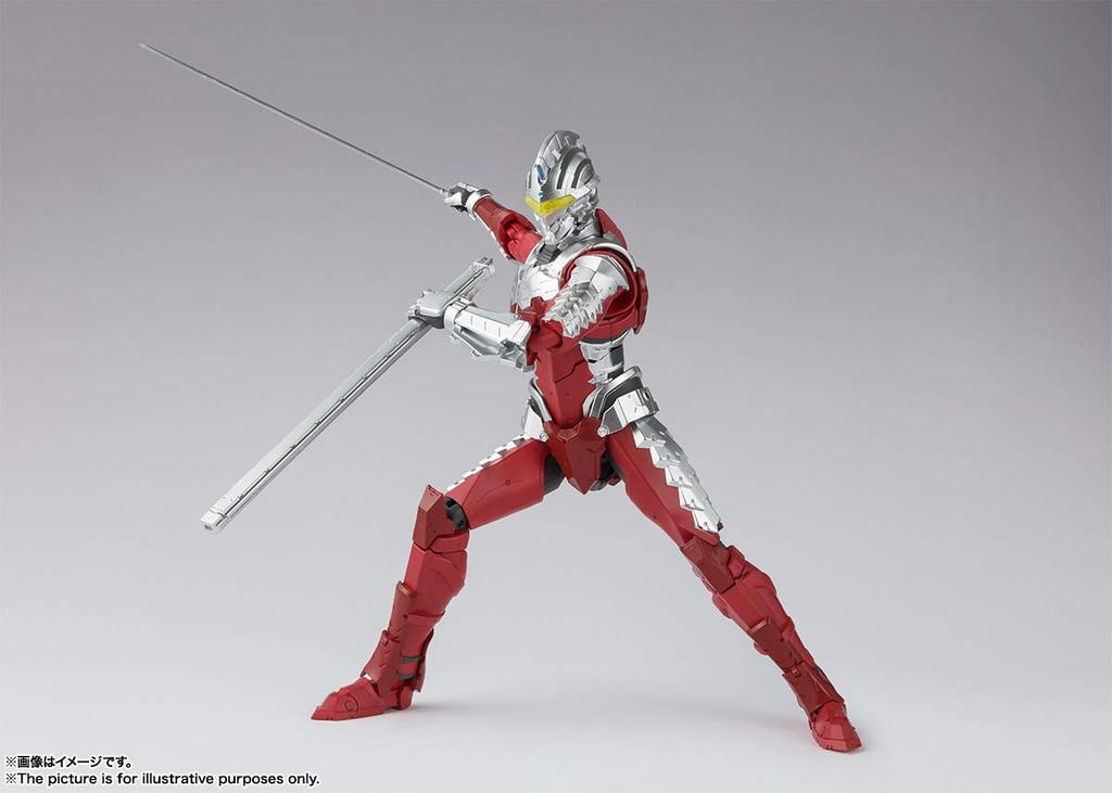 TAMASHII NATIONS S.H.Figuarts ULTRAMAN ULTRAMAN SUIT Ver7 -the Animation- Approx. 165mm ABS & PVC Painted Movable Figure