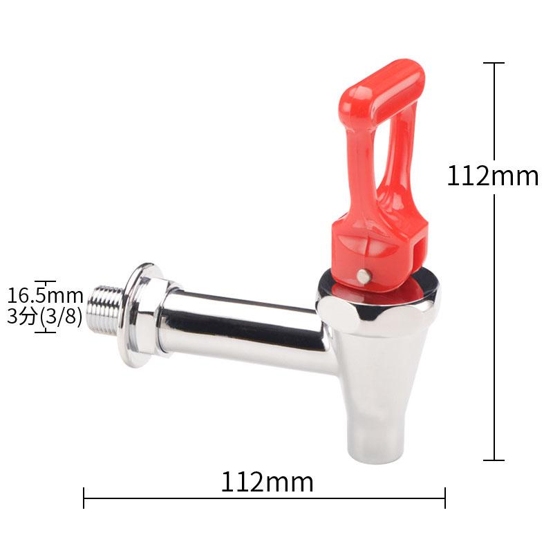 Electric Water Boiler Faucet Copper High Temperature Resistant Milk Tea Insulation Bucket Faucet Water Machine Pot Accessories