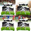 Custom Cartoon Animal Three Piece Bedding Set For Kids Soft Cozy Modern Style