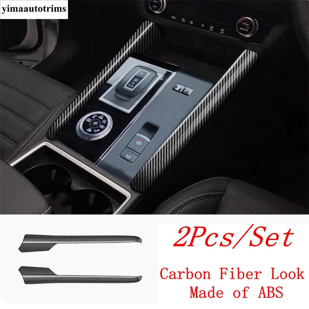 Central Control Gear Shift Water Cup Frame Panel / Shifter Head Knob Cover Trim Accessories For Mitsubishi Outlander  - 2025