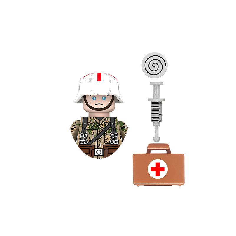Kids Toys War II Mini Military Soldiers Model Air Force Camouflage Soldiers Airman Weapon Model Suits Boys Birthday Gifts