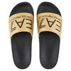 Emporio Armani EA7 Sandali a ciabatta piatti con punta tonda Sandali unisex Giallo 7X000108AF15118MZ097