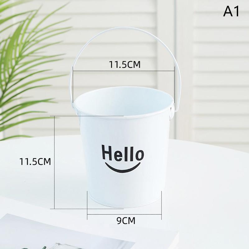 

Мини-железное ведро с ручкой, подвесные цветочные горшки, сувениры на свадьбу, день рождения, вечеринку, конфеты, подарок, контейнер для хранения ведра