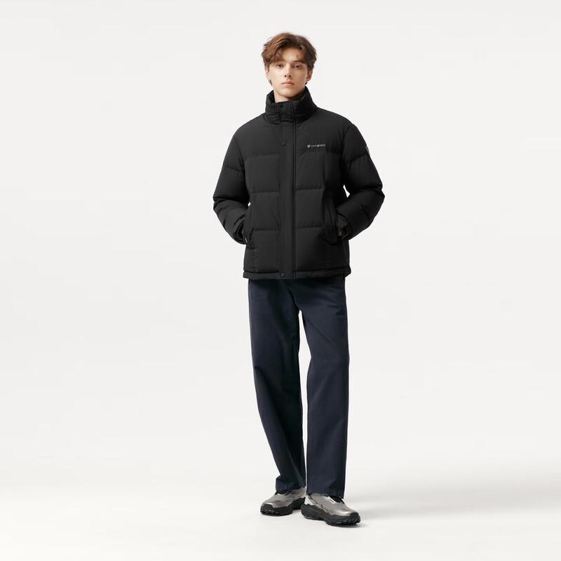 Tanboer Men's Stand Collar Puffer Jacket