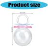 J0MC Pack of 12 Cuteness Pacifier Candy Holders Suitable for Baby Party Decorations