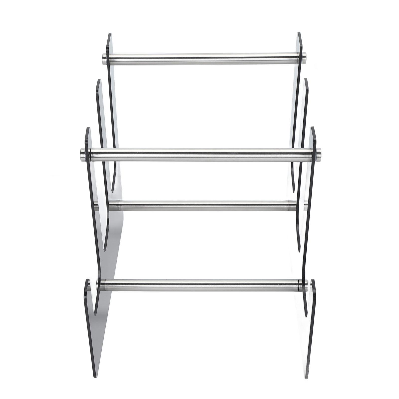 Keyboard Display Stand 3 Tier Acrylic Desk Keyboard Storage Holder for Mechanical Gaming Keyboard