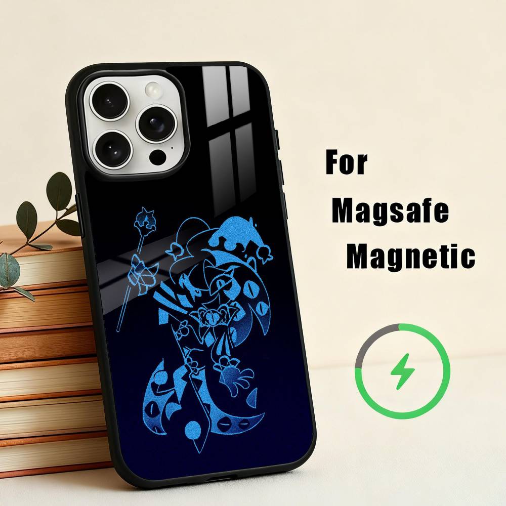 S-Shadow M-Milk C-Cookie R-Run   Phone Case For iPhone 17,16,15,14,13,12,Plus,Pro,Max for Magsafe Magnetic Wireless Charging