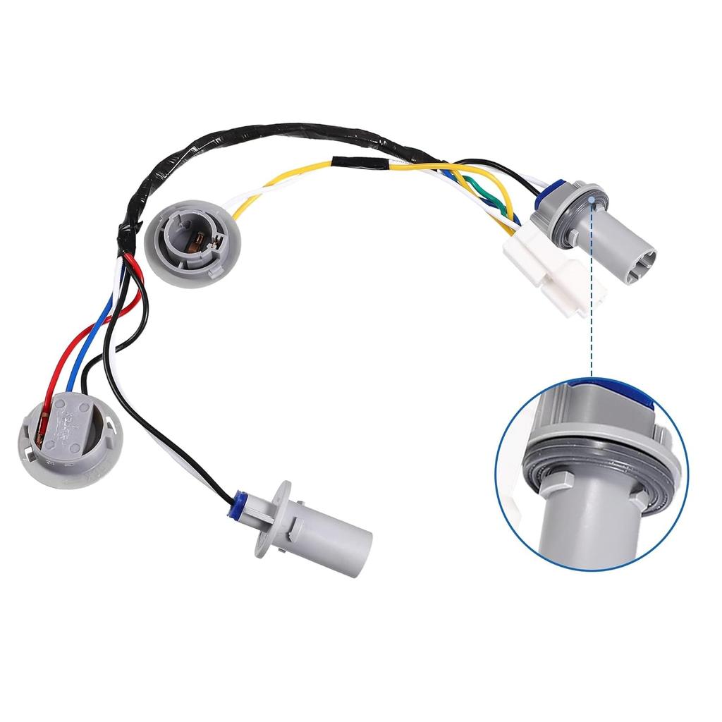 92450-3Q000 Tail Lamp Holder and Wiring Harness for Hyundai Sonata Sedan 2.0L 2.4L 2011-2014 Rear Tail Light Lamp Wiring Harness Socket Holder and