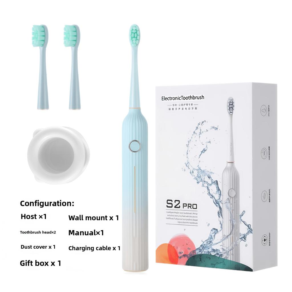 130 Days Battery Life, Soft-bristled Waterproof Sonic Electric Toothbrush, Magnetic Levitation Charging Model, Hand Gift, Adult Toothbrush