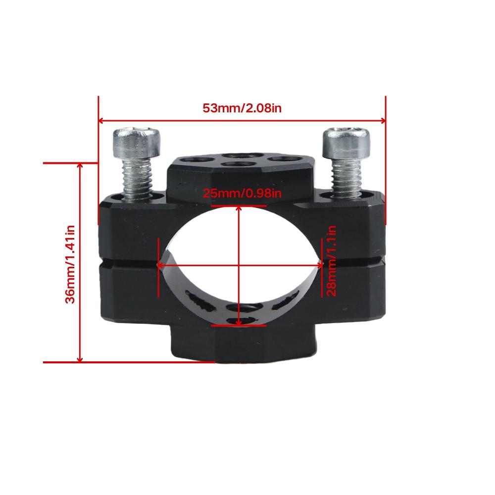 

22-32mm Motorcycle Fork Tube Handlebar Bracket For LED Spotlight Fog Turn Signal Lights Motor Accessories 1 pcs
