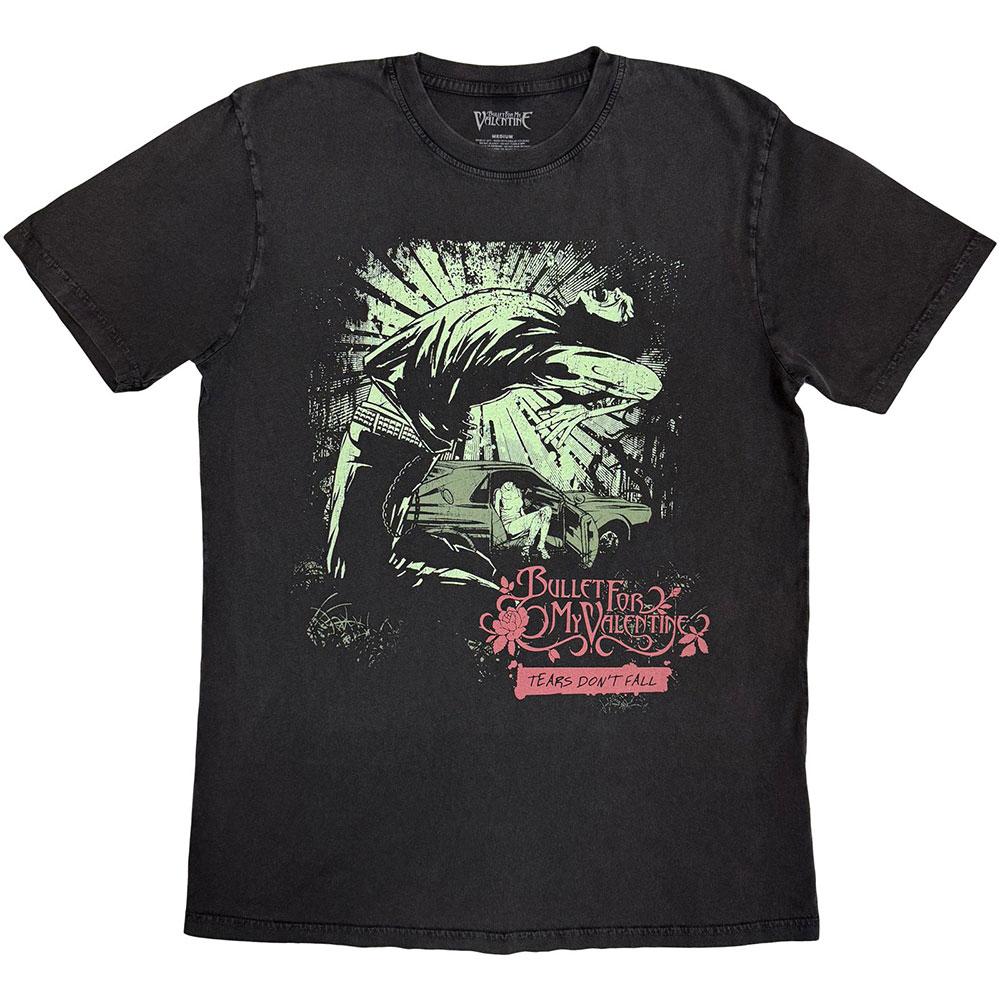 Bullet For My Valentine Unisex Adult Tears DonÂ´t Fall Back Print T-Shirt