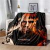 Anuel AA Rapper Hip Hop Singer Blanket Sofa Office Hiking Picnic Super Soft Quilt Fashion Flannel Throws Blanket Birthday Gift