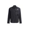Shirts Men's Black Lapel Moderate Straight Fit H13776