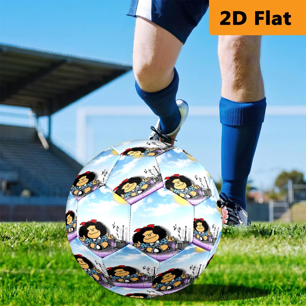 Mafalda'S Daydream Soccer Ball Suitable For Both Training And Competition High Elasticity