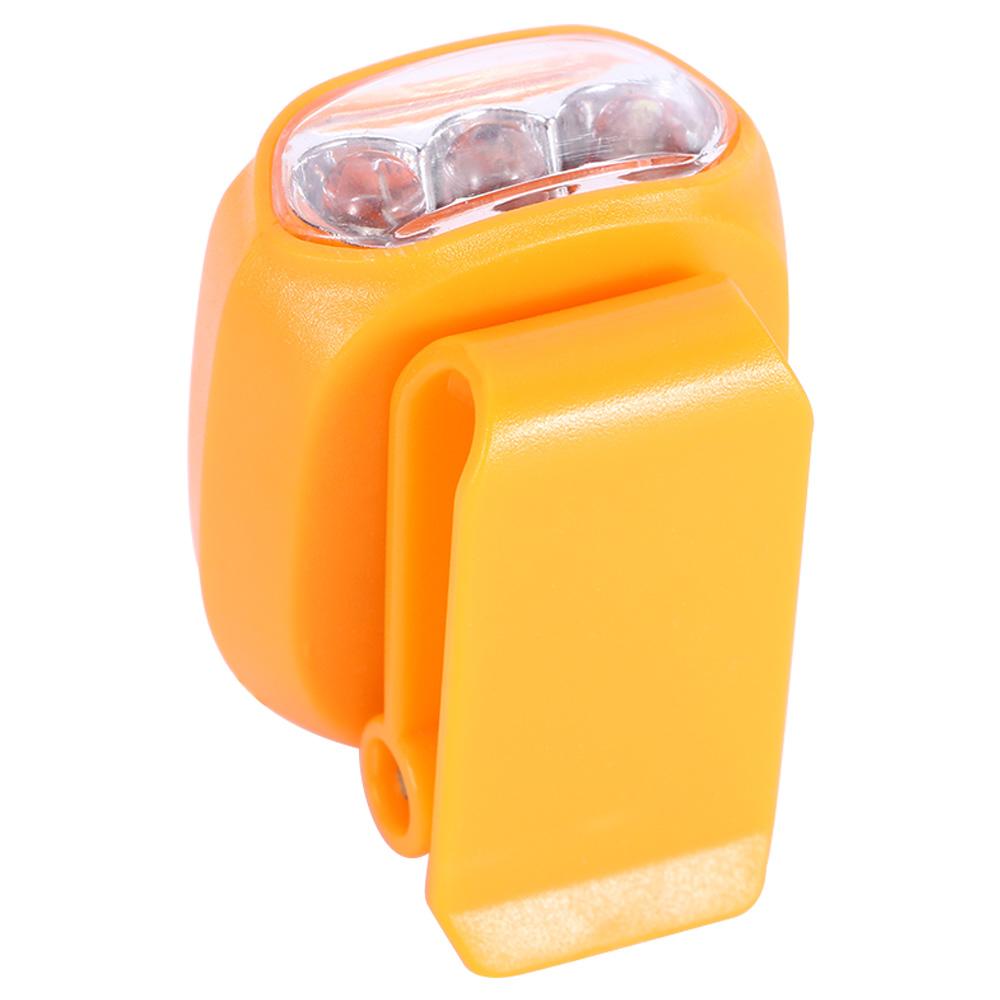 Hands Free Rotatable 90 Degree Bright Headlamp Hat Lamp Clip-On Caplight Clip-on Cap Lamp